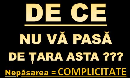 DE CE nu vă pasă de țara asta ?!?!?! (video)