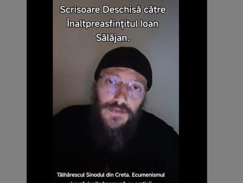 Scrisoare deschisă către ÎPS Mitropolit Ioan Sălăjan (video)
