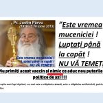 Pr. Arhimandrit Justin Pârvu: ”Preotul din fața altarului nu vorbește nimic.”
