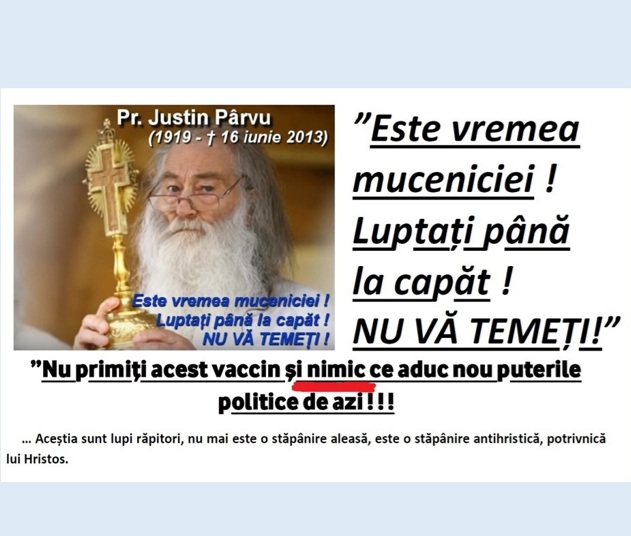 Pr. Arhimandrit Justin Pârvu: ”Preotul din fața altarului nu vorbește nimic.”