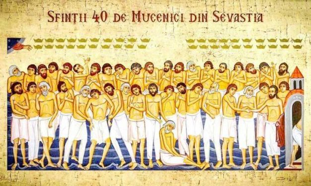 9 martie: Sfinții 40 de Mucenici. Predica Sfântului Nicolae Velimirovici
