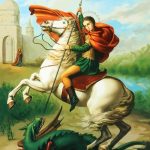 Moment istoric pentru România: Capul Sfântului Mare Mucenic Gheorghe a ajuns la Mănăstirea Pantocrator – VIDEO