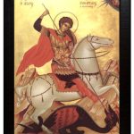 23 aprilie: Pomenirea Sfântului, slăvitului mare Mucenic Gheorghe, purtătorul de biruință († 303)