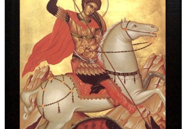 23 aprilie: Pomenirea Sfântului, slăvitului mare Mucenic Gheorghe, purtătorul de biruință († 303)