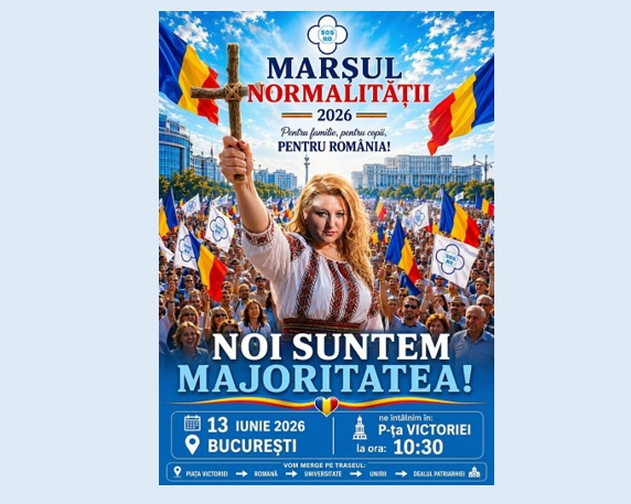 MARȘUL NORMALITĂȚII – TREZIREA !!!  TURUL 2 ÎNAPOI !!! – Ne luăm țara înapoi !!!
