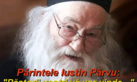 „Din ignoranţă turma nu are habar pe cine preamăreşte !” – Pr. Arhim. Justin Pârvu – aprilie 2005