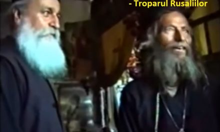 Pr. Ștefan de la Karoulia (Muntele Athos) – Troparul Rusaliilor (video)