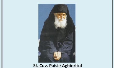 Pomenirea Sfântului Cuvios Paisie Aghioritul – trecut la Domnul în 12 iulie 1994