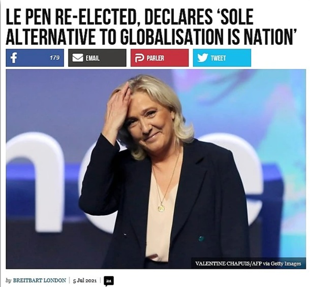 A început oficial sfârșitul globaliștilor: Instanța din Franța îi permite lui Marine LePen să candideze la funcția de președinte în 2027. (video)