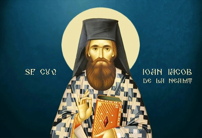 La 5 august Românii îl sărbătoresc pe Sf. Ioan Iacob Hozevitul Românul care se roagă neîncetat pentru ei. Minunea descoperirii moaștelor Sfântului în Peștera Sf. Ana din pustiul Hozevei, biografia, profețiile și o filmare cu o verișoară din satul natal